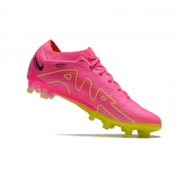 Nike Air Zoom Mercurial Vapor Xv Elite AG Pro Luminous Pink Blast Volt Gridiron Soccer Cleats