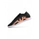 Nike Air Zoom Mercurial Vapor Xv Elite IC Black White Orange Soccer Cleats