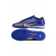 Nike Air Zoom Mercurial Vapor Xv Elite IC Blue Gold Black Soccer Cleats