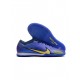 Nike Air Zoom Mercurial Vapor Xv Elite IC Blue Gold Black Soccer Cleats