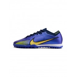 Nike Air Zoom Mercurial Vapor Xv Elite TF Blue Gold Black Soccer Cleats