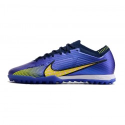 Nike Air Zoom Mercurial Vapor Xv Elite TF Blue Gold Black Soccer Cleats