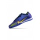 Nike Air Zoom Mercurial Vapor Xv Elite TF Blue Gold Black Soccer Cleats