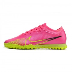 Nike Air Zoom Mercurial Vapor Xv Elite TF Luminous Pink Blast Volt Gridiron Soccer Cleats