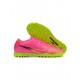 Nike Air Zoom Mercurial Vapor Xv Elite TF Luminous Pink Blast Volt Gridiron Soccer Cleats