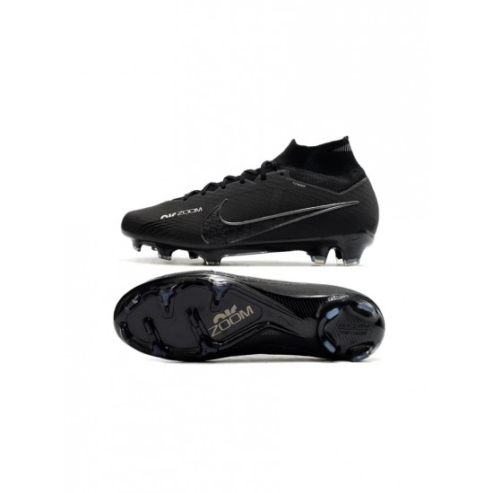 Nike Mercurial Superfly 9 Elite FG Blackout Soccer Cleats