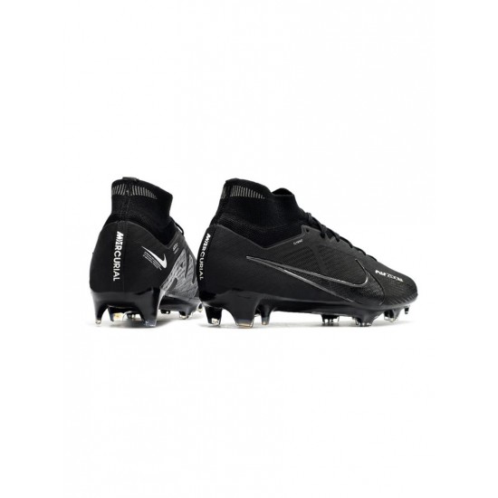 Nike Mercurial Superfly 9 Elite FG Blackout Soccer Cleats