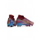 Nike Mercurial Superfly Elite 9 Km Edition SG Dark Beetroot Metallic Vivid Gold Soccer Cleats