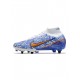 Nike Mercurial Superfly Elite 9 SG Cr7 White Metallic Copper Concord Soccer Cleats