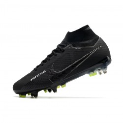 Nike Mercurial Superfly Elite 9 SG Pro Black Dark Smoke Grey Summit White Volt Soccer Cleats