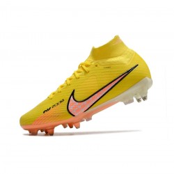 Nike Mercurial Superfly Elite 9 SG Pro Yellow Strike Sunset Glow Barely Grape Soccer Cleats