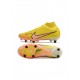 Nike Mercurial Superfly Elite 9 SG Yellow Strike Sunset Glow Barely Grape Soccer Cleats