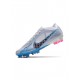 Nike Mercurial Vapor 15 Elite FG White Light Blue Laser Pink Soccer Cleats