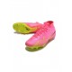 Nike Zoom Mercurial Superfly 9 Elite SG Anti Clog Pink Blast Volt Gridiron Soccer Cleats