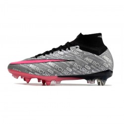 Nike Zoom Mercurial Superfly Elite 9 SG Pro Xxv Metallic Silver Soccer Cleats