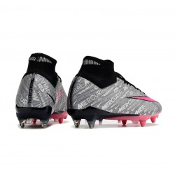 Nike Zoom Mercurial Superfly Elite 9 SG Pro Xxv Metallic Silver Soccer Cleats