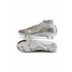 Nike Zoom Mercurial Superfly Ix Elite Xxv Se FG Metallic Silver Black Wolf Grey Soccer Cleats