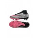 Nike Zoom Mercurial Superfly Ix Elite Xxv SG Pro Metallic Silver Hyper Pink Black Soccer Cleats