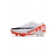 Nike Zoom Mercurial Vapor 15 Elite FG Bright Crimson White Black Soccer Cleats