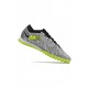 Nike Zoom Mercurial Vapor 15 Elite Xxv TF Silver Black Yellow Soccer Cleats
