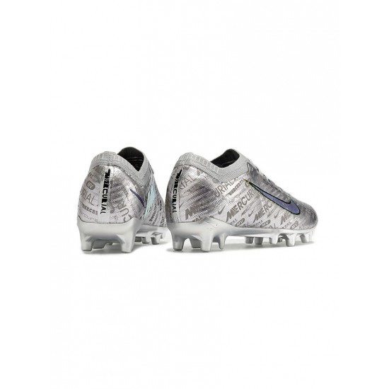 Nike Zoom Mercurial Vapor Xv Elite Xxv Se AG Pro Metallic Silver Soccer Cleats