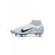 Nike Mercurial Superfly 8 Elite SG Pro Grey Blackened Blue Soccer Cleats