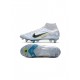 Nike Mercurial Superfly 8 Elite SG Pro Grey Blackened Blue Soccer Cleats