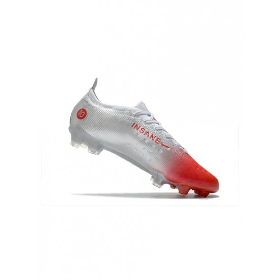 Nike Mercurial Vapor 14 Elite FG Silver Red Football Soccer Cleats