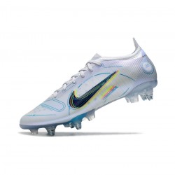 Nike Mercurial Vapor 14 Elite SG Pro Grey Blackened Blue Soccer Cleats