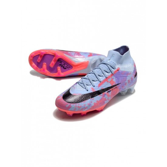 Nike Air Zoom Mercurial Superfly Elite 9 FG Dream Speed 6 Cobalt Bliss Black Fuchsia Dream Soccer Cleats