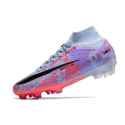 Nike Air Zoom Mercurial Superfly Elite 9 FG Dream Speed 6 Cobalt Bliss Black Fuchsia Dream Soccer Cleats