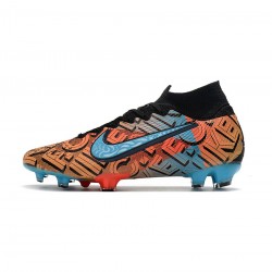 Nike Mercurial South Mexico City Superfly 7 Elite FG Black Blue Multicolor  Soccer Cleats