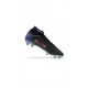 Nike Mercurial Superfly 7 Elite FG Black Fierce Purple Metallic Silver Crimson Soccer Cleats