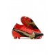 Nike Mercurial Superfly 7 Elite FG Red Gold Black  Soccer Cleats