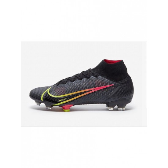 Nike Mercurial Superfly 8 Elite FG Black Cyber Off Noir  Soccer Cleats