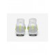 Nike Mercurial Superfly Viii Elite FG White Black Meatallic Silver Volt Soccer Cleats