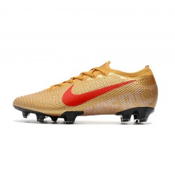 Nike Mercurial Vapor 13 Elite FG Red Gold Soccer Cleats