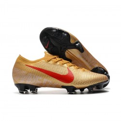 Nike Mercurial Vapor 13 Elite FG Red Gold Soccer Cleats