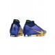 Nike Mercurial Superfly 9 Elite FG Purple Yellow Black Soccer Cleats