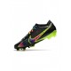 Nike Mercurial Vapor 15 Elite FG Black Yellow Pink Multicolor Soccer Cleats