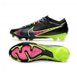 Nike Mercurial Vapor 15 Elite FG Black Yellow Pink Multicolor Soccer Cleats