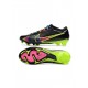 Nike Mercurial Vapor 15 Elite FG Black Yellow Pink Multicolor Soccer Cleats