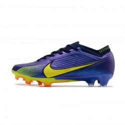 Nike Mercurial Vapor 15 Elite FG Purple Yellow Black Soccer Cleats