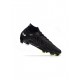 Nike Air Zoom Mercurial Superfly Elite 9 FG Black Grey White Volt Soccer Cleats