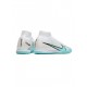 Nike Air Zoom Mercurial Superfly Ix Elite IC White Blue Soccer Cleats