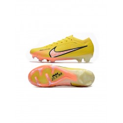 Nike Air Zoom Mercurial Vapor 15 Elite FG Lucent Yellow Soccer Cleats