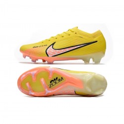 Nike Air Zoom Mercurial Vapor 15 Elite FG Lucent Yellow Soccer Cleats