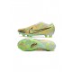 Nike Air Zoom Mercurial Vapor 15 Elite FG Green Blue Total Orange Soccer Cleats