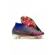 Nike Air Zoom Mercurial Vapor Xv Elite FG Firm Ground Blue Gold  Soccer Cleats