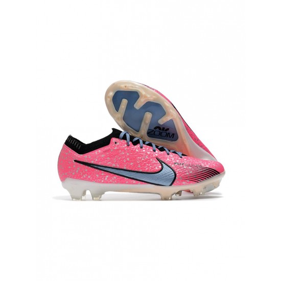 Nike Air Zoom Mercurial Vapor Xv Elite FG Firm Ground Pink Blue Soccer Cleats